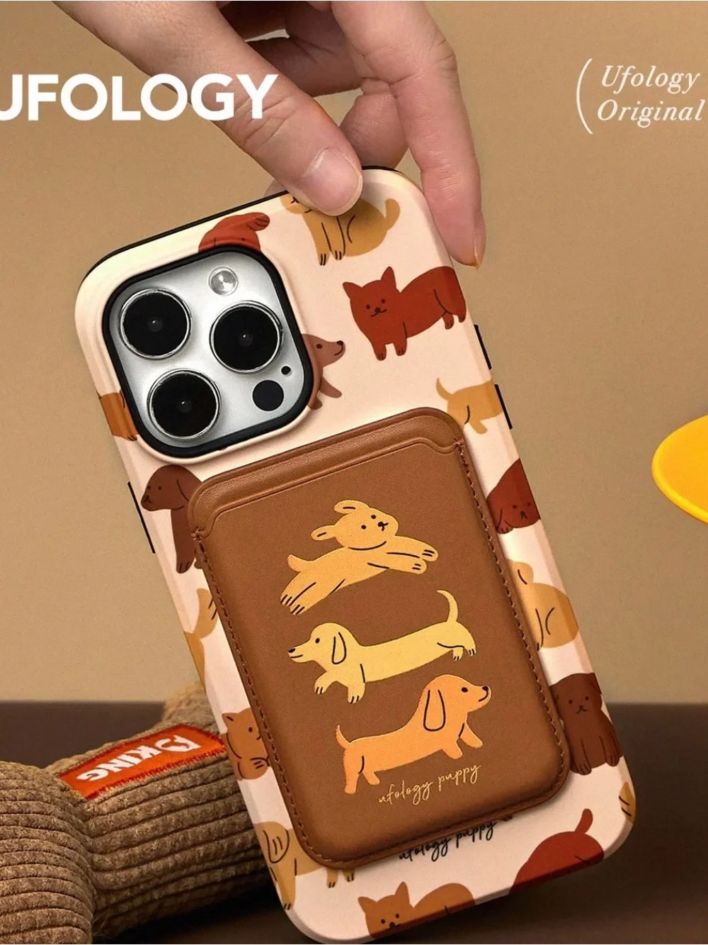MagSafe wallet cute dog